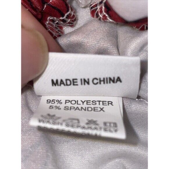 Unbranded Baby Girl White Bloomers And Headband Red Flowers Size 3-6 Months - Picture 5 of 6